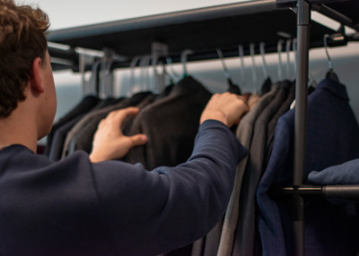 Students use their free business attire to prepare for interviews, internships, presentations, and networking opportunities.
