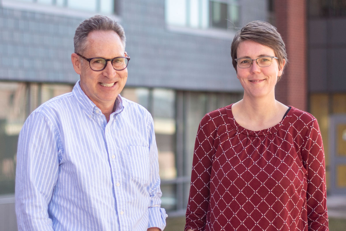 UMass Amherst philosophy professors Ned Markosian and Julia Jorati serve as co-directors for the Question Everything program.