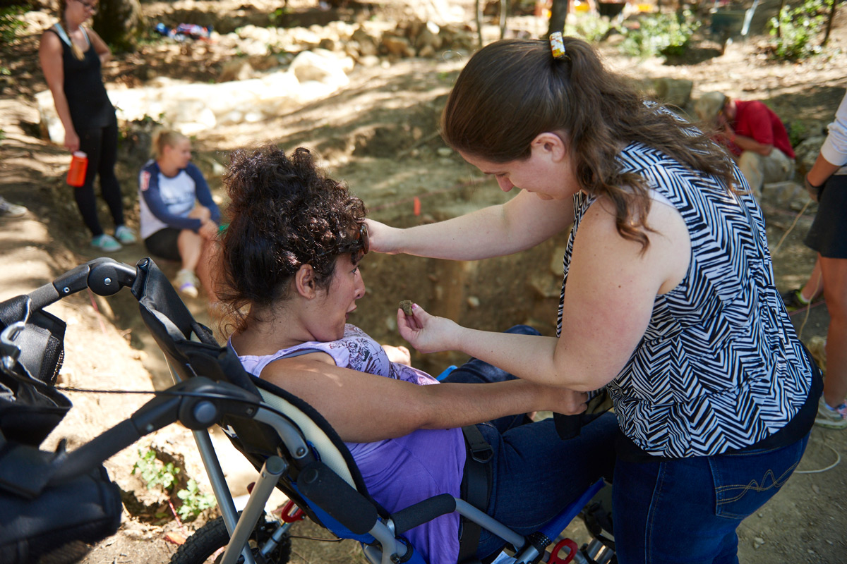 At Poggio Civitate Archaeological Field School in Italy, the late Classics lecturer Caroline Horvitz contributed to excavation and research efforts.