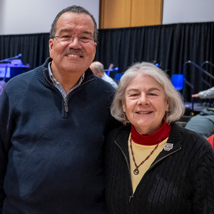 Dennis Bromery ’86, ’88 MEd and Linda Marston ’75, ’89 PhD