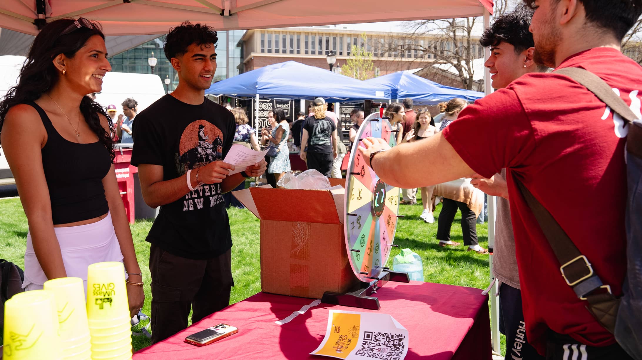 SAA Students tabling